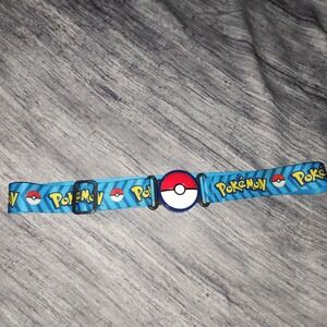 Pokemon‎ Buckle Belt Collectors Blue Yellow Red Character